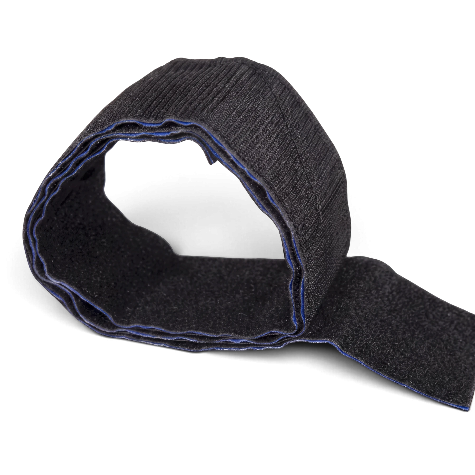 UK Gym Pits black two-sided velcro strap for connecting pit pillows with hook and loop fasteners