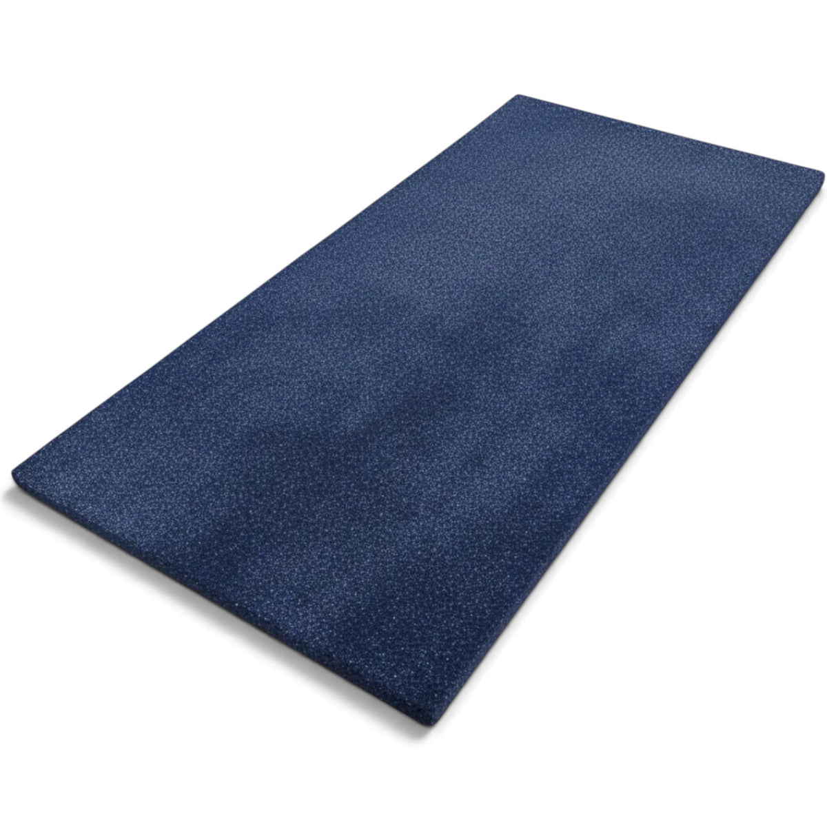 UK Gym Pits royal blue carpeted modular gymnastics mat for tumbling and training drills