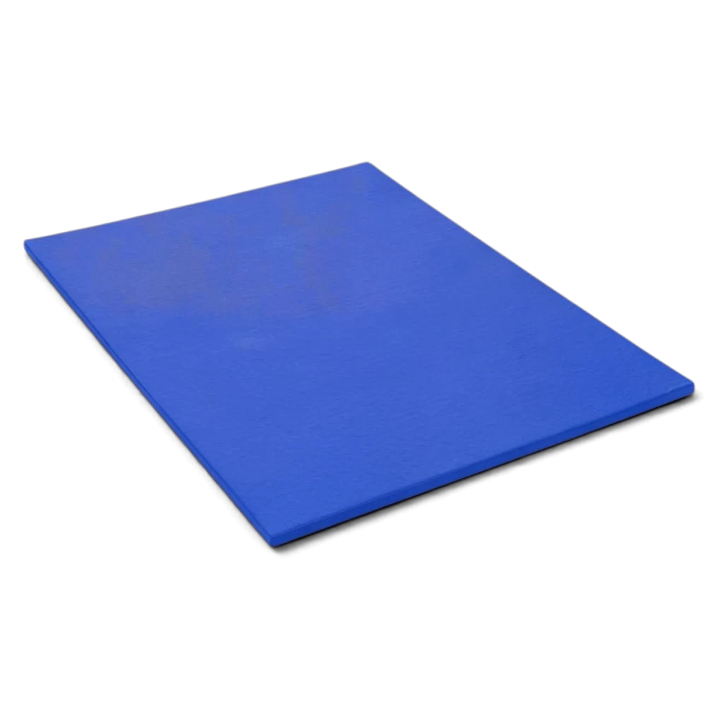 UK Gym Pits blue medium-weight chipfoam multi-purpose gym mat with a durable PVC surface and anti-slip base