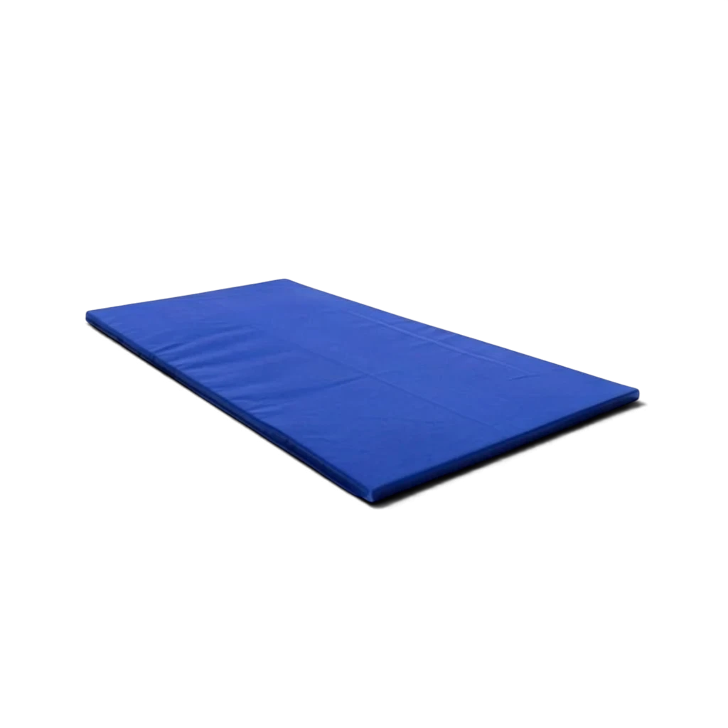 UK Gym Pits blue heavy duty fitness mat with reinforced anti-slip base for gymnastics and martial arts training