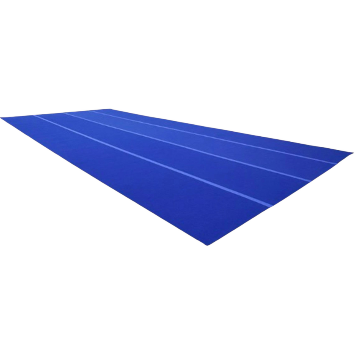 UK Gym Pits blue hook roll for joining carpet mat rolls, 10cm wide by 25m long for seamless gym flooring connections.