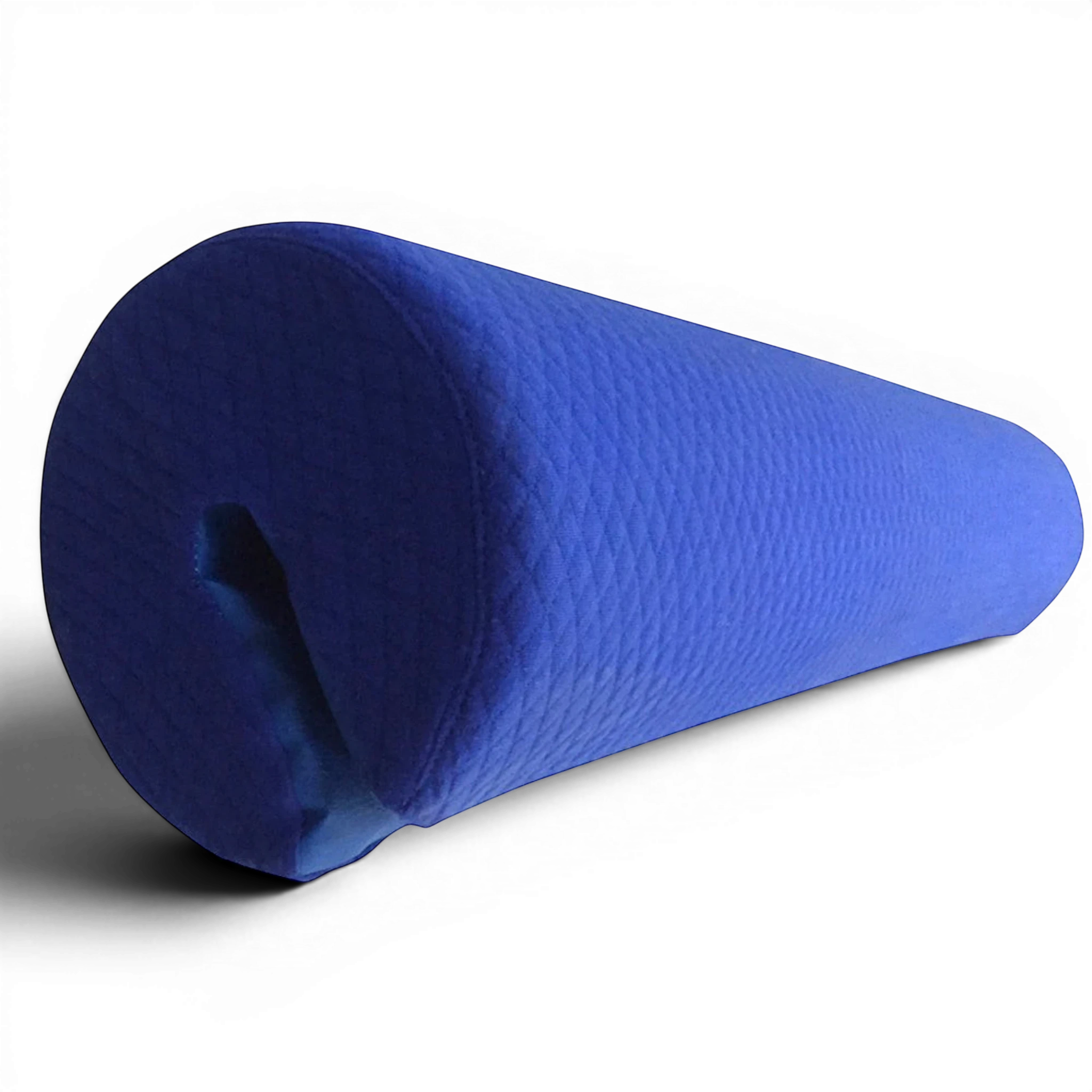 UK Gym Pits blue foam parallel bars safety pad with textured jersey fabric cover for gymnastics equipment