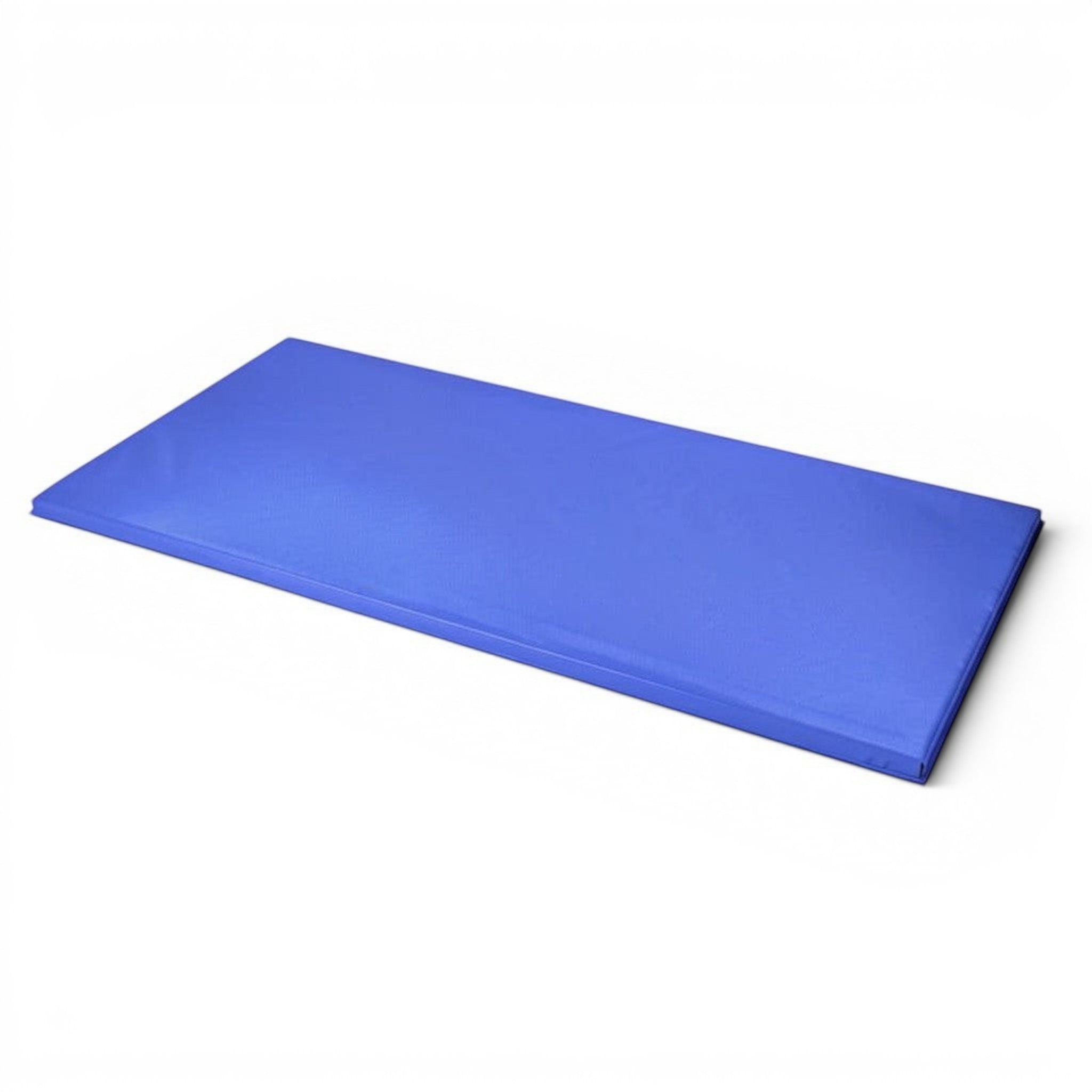 UK Gym Pits blue panelite trampoline surround mat with anti-slip base for gymnastics safety