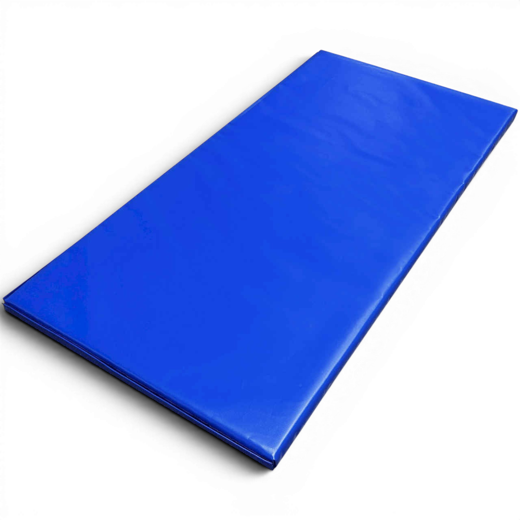 UK Gym Pits blue vinyl Build A Mat single panel gymnastics tumbling mat for training drills and floor exercises