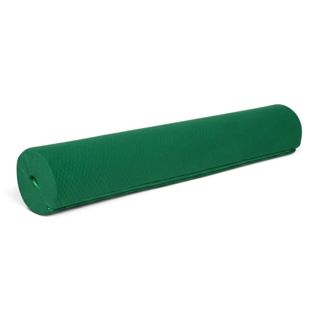 UK Gym Pits green foam bar safety pad for gymnastics equipment with a durable jersey fabric cover