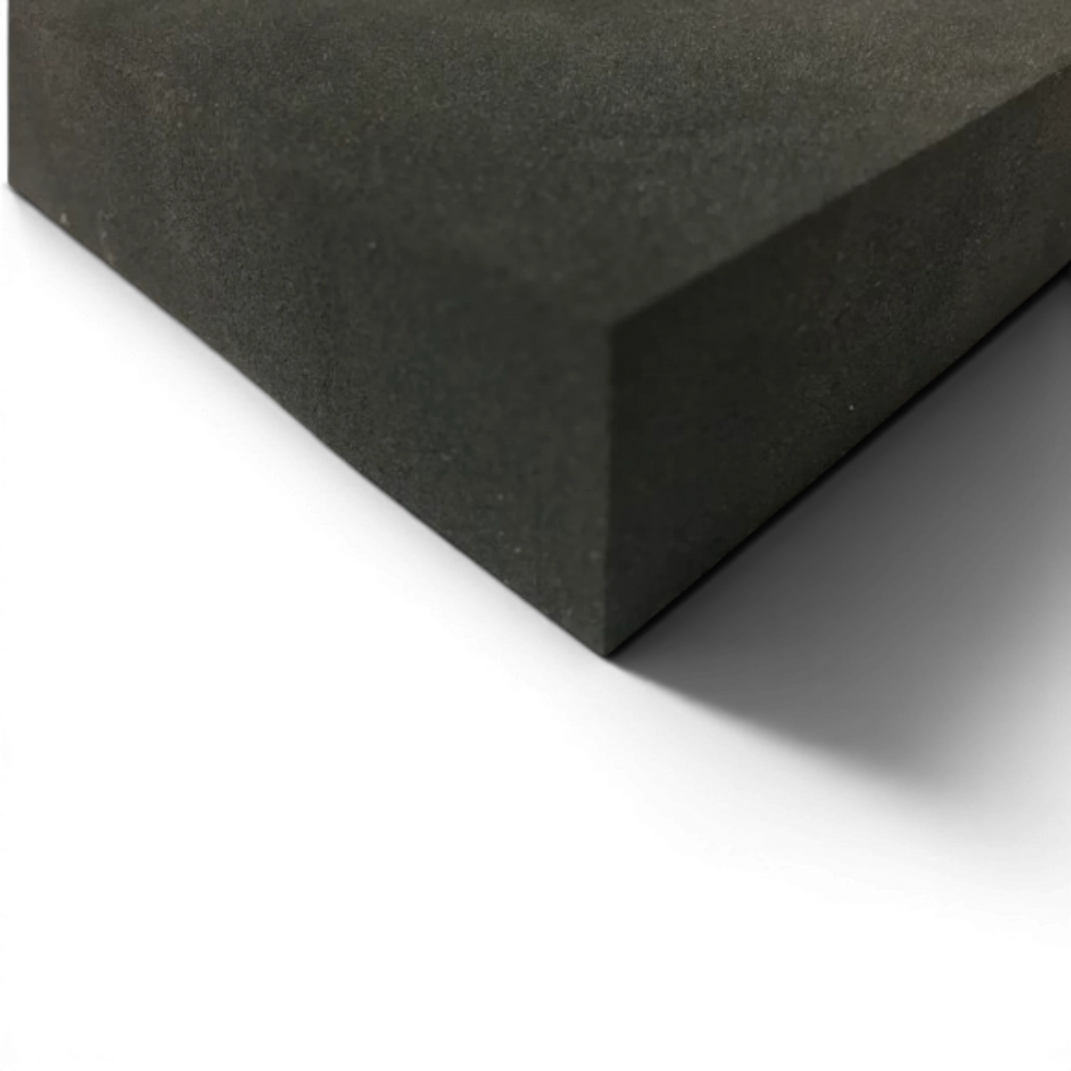 UK Gym Pits black EPDM foam block for cheerleading sprung floor shock absorption and rebound