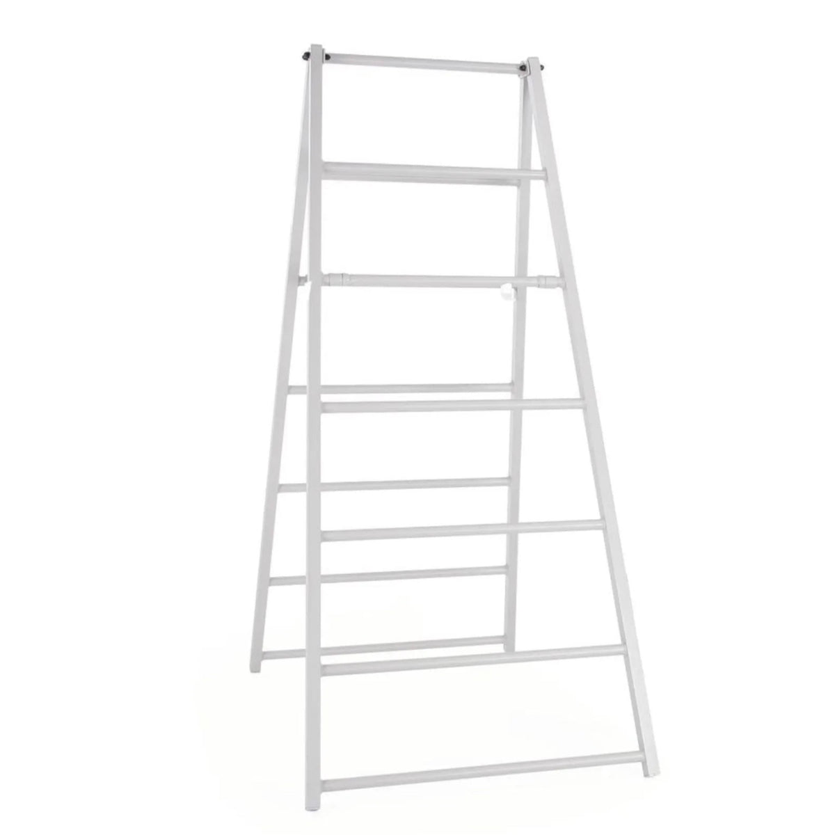 UK Gym Pits silver powder-coated aluminium folding agility trestle for gymnastics training with anti-slip rubber feet