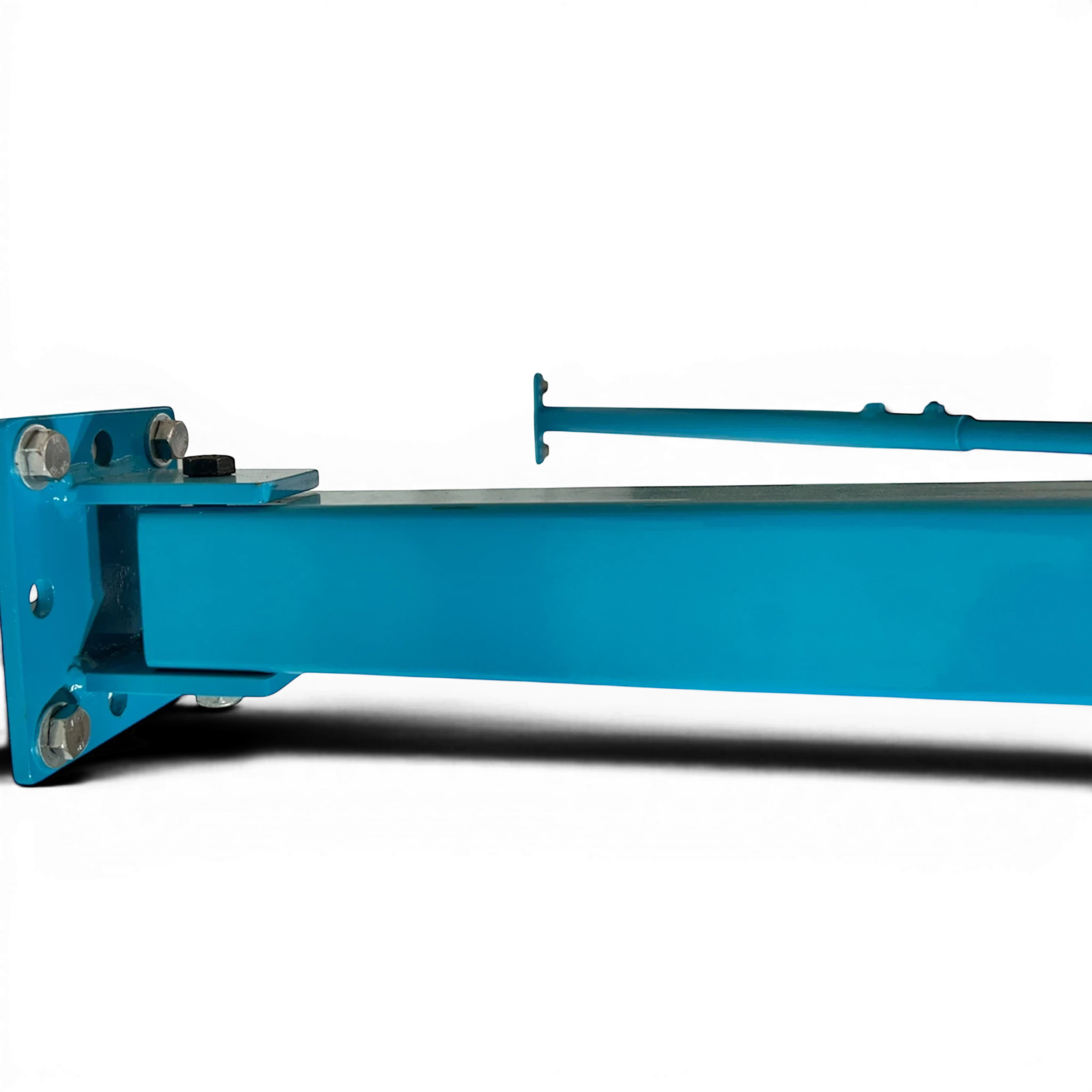 UK Gym Pits Gaofei blue powder coated steel wall mounting bracket for gymnastics training rings