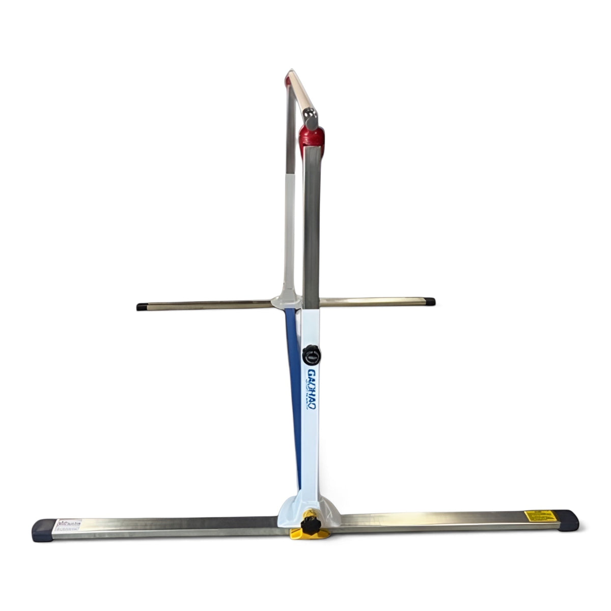 UK Gym Pits Gaofei mini high bar with adjustable steel frame and wooden rail for gymnastics training