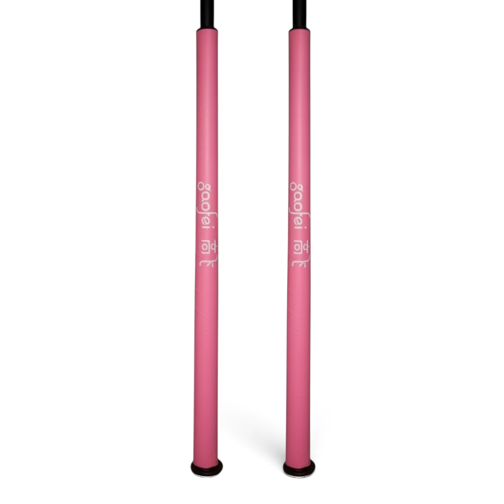 UK Gym Pits Gaofei pink high bar post safety padding with high-density foam and durable PVC vinyl exterior