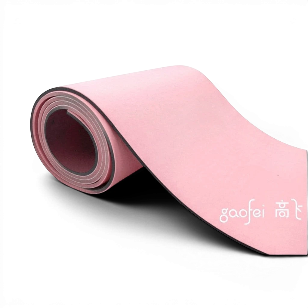 UK Gym Pits Gaofei FIG approved pink gymnastics vault runway with soft carpet surface and non-slip foam base