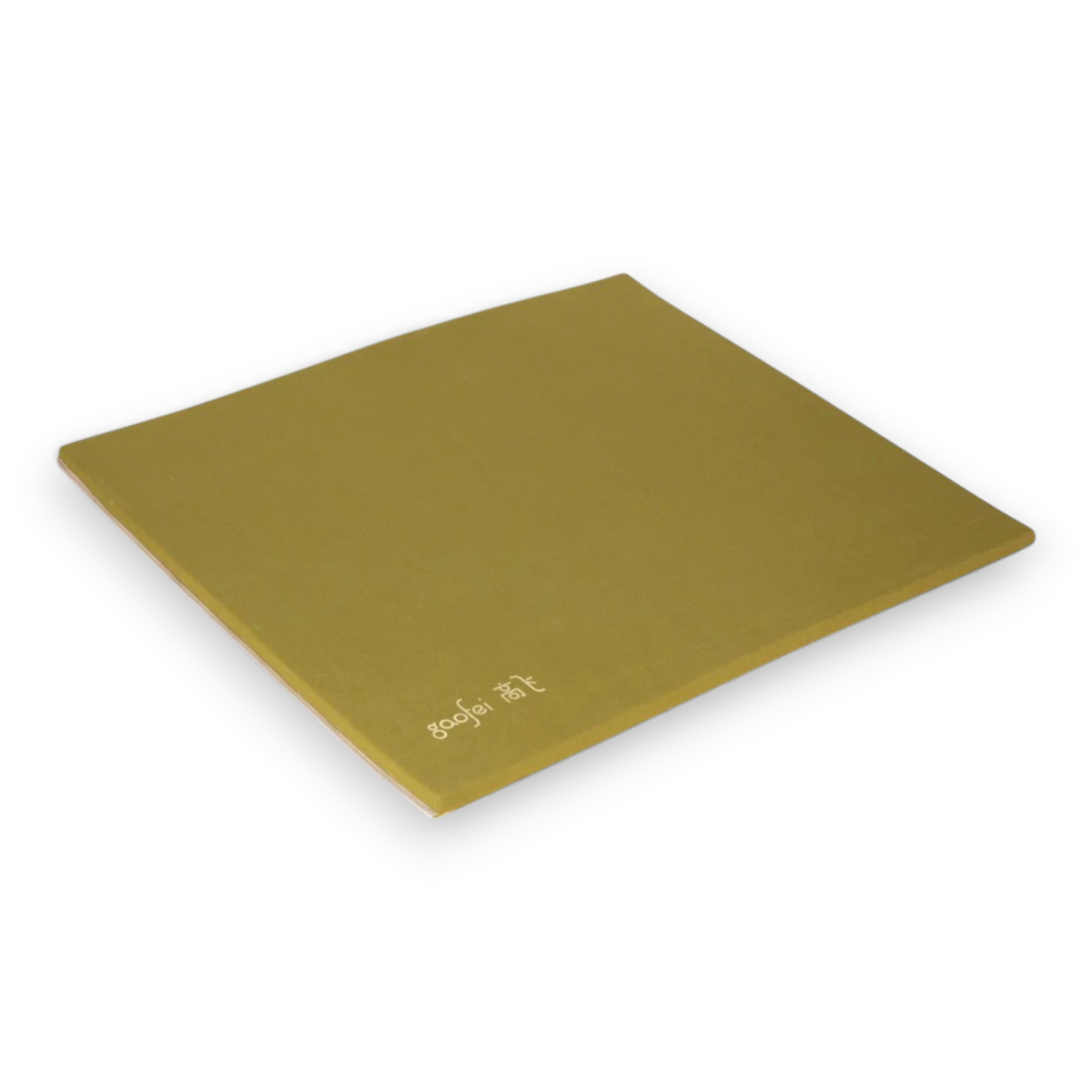 UK Gym Pits Gaofei olive green reversible vault round off mat with soft jersey fabric for gymnastics training