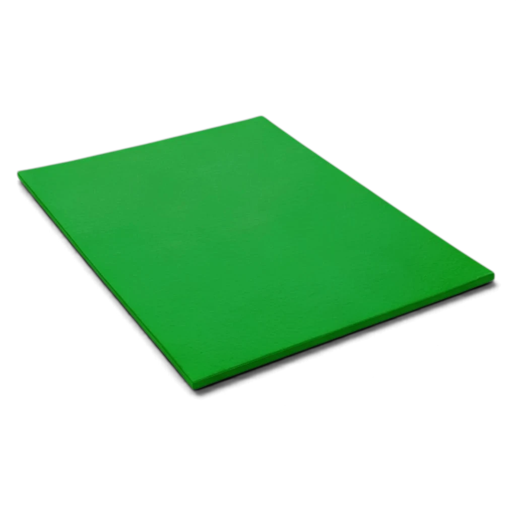 UK Gym Pits green multi-purpose chipfoam gymnastics mat with heavy duty PVC cover and anti-slip base