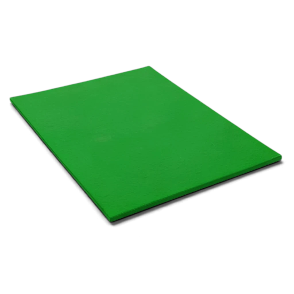 UK Gym Pits green lightweight gymnastics mat with durable PVC cover and anti-slip base for schools and clubs