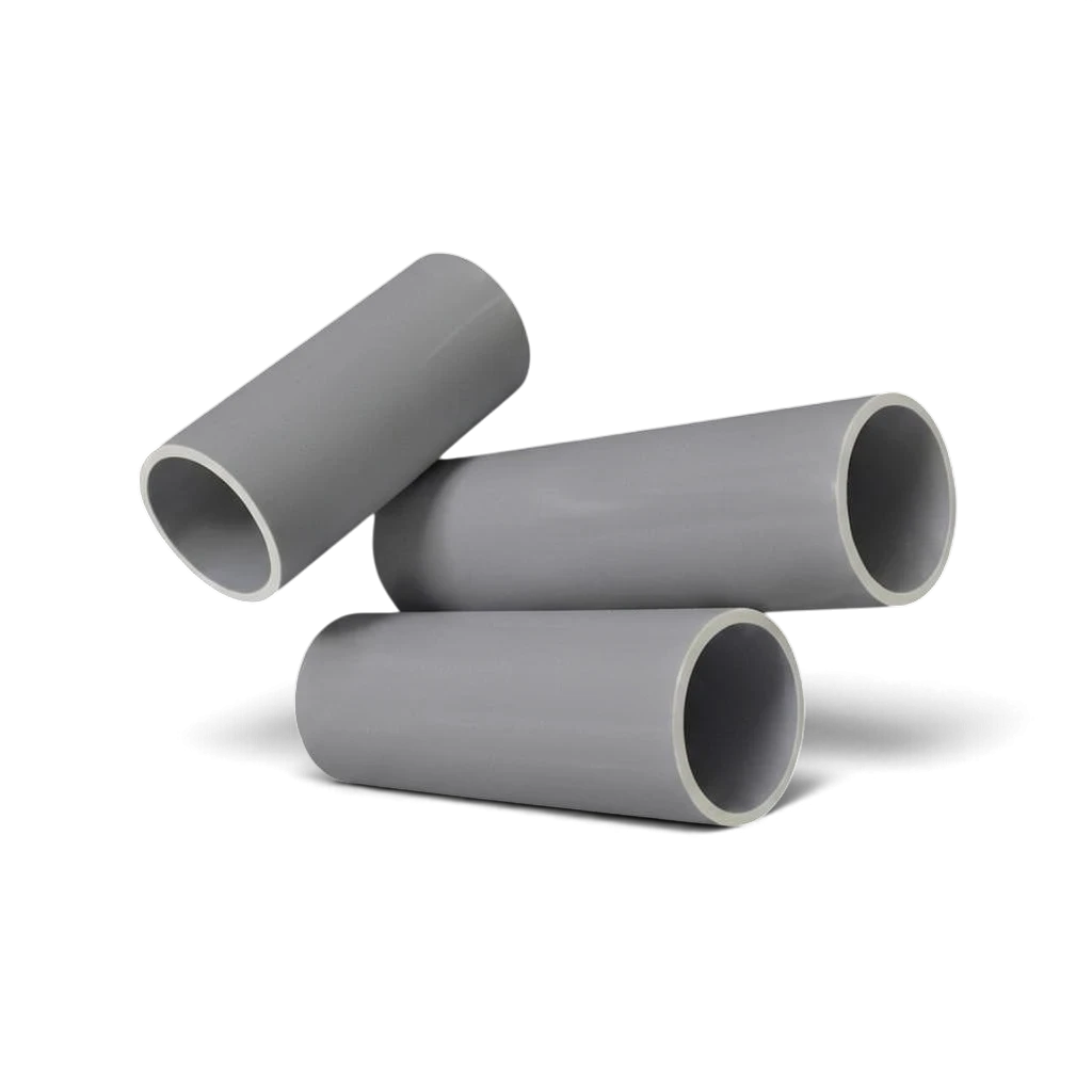 UK Gym Pits grey GRP horizontal middle posts for handrail systems, 1.26m long with 5cm external diameter