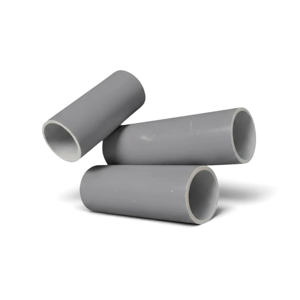 UK Gym Pits grey GRP vertical upright post for handrail systems, 99.5cm long with 5cm external diameter.