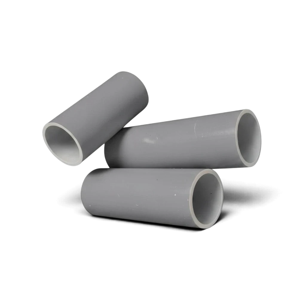 UK Gym Pits grey GRP vertical upright posts for handrail systems, 99.5cm long with 5cm external diameter.