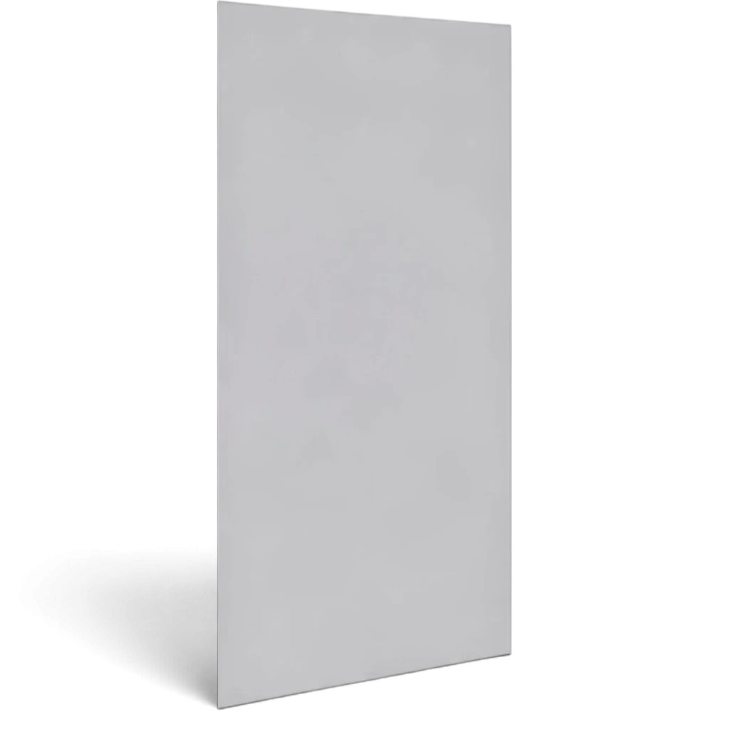 UK Gym Pits grey rectangular wall safety padding with smooth PVC finish for gymnastics and sports facility protection