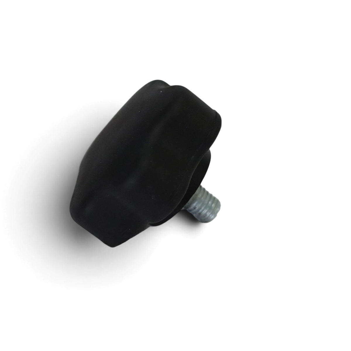 UK Gym Pits black replacement knob with threaded metal bolt for gymnastics bar equipment