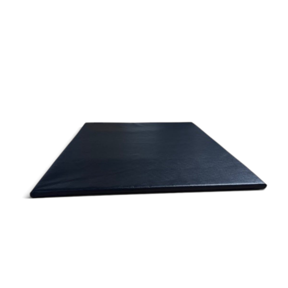 UK Gym Pits heavy duty black fitness mat with chipfoam core and durable PVC surface for martial arts and gym use.