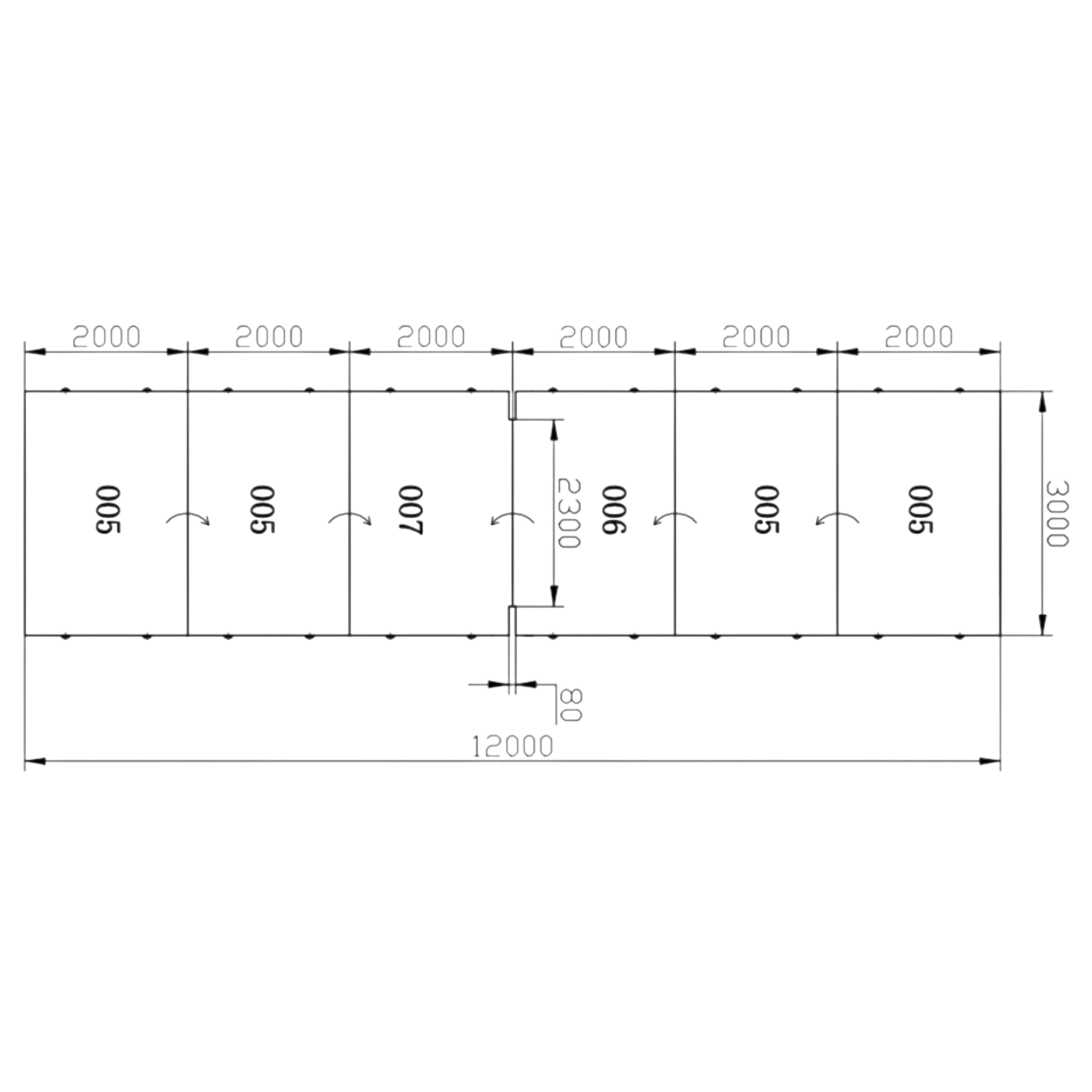 UK Gym Pits technical diagram showing the layout and dimensions of FIG approved high bar gymnastics landing mats.