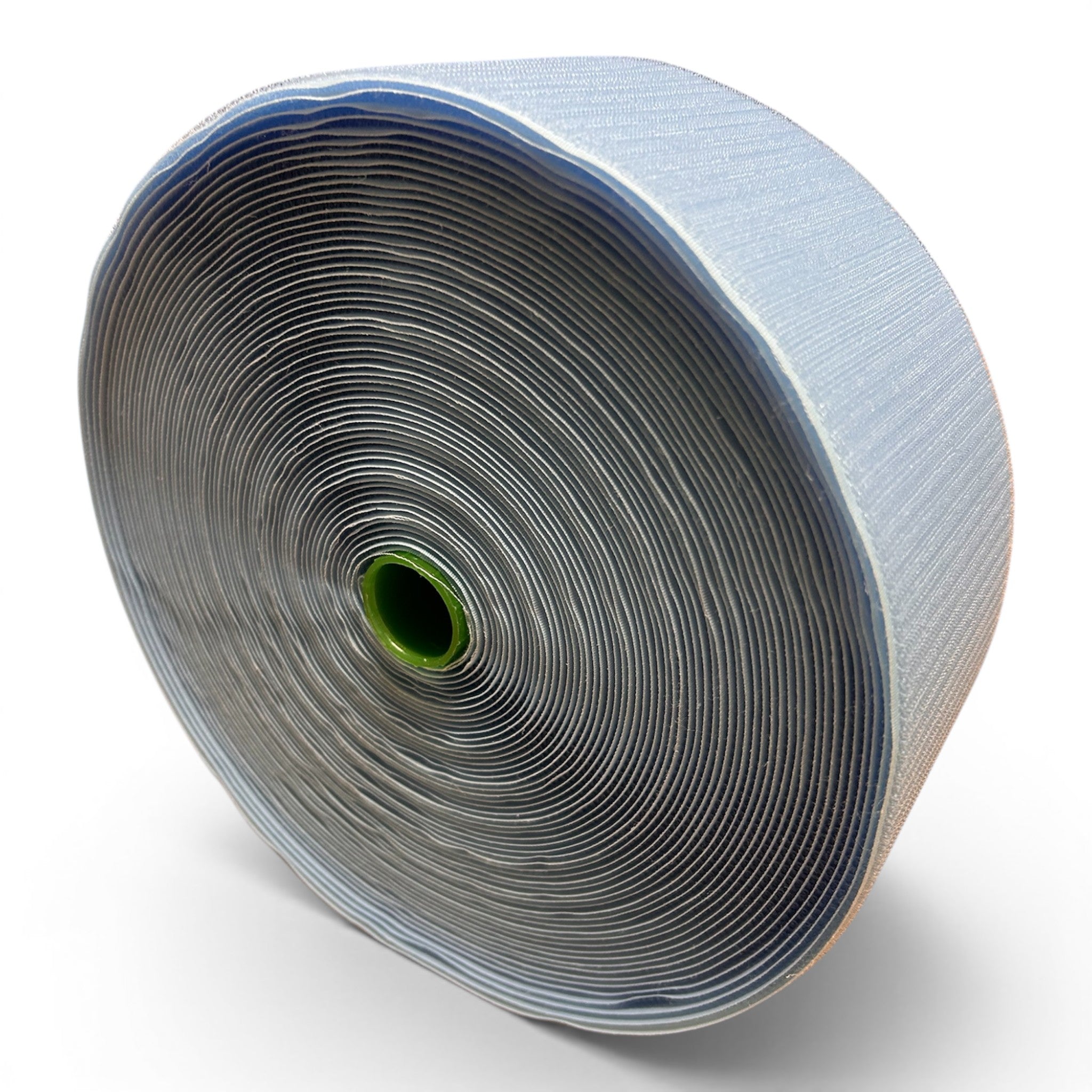 UK Gym Pits light blue hook roll for joining carpet mat rolls, 10cm wide and 25m long velcro strip.