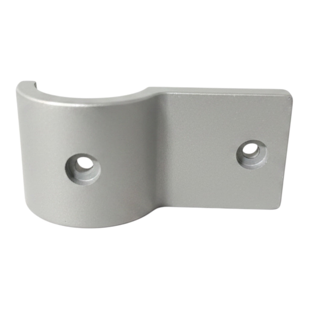 UK Gym Pits grey mesh safety panel end connector fitting for vertical upright posts