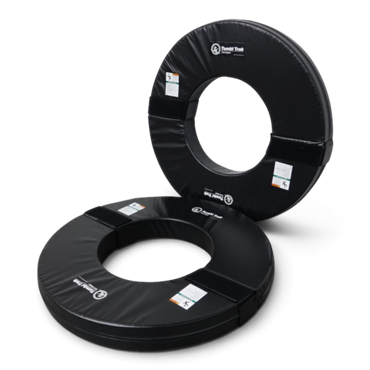 UK Gym Pits Orbiter Package 3 black foam rings for gymnastics training and skill development