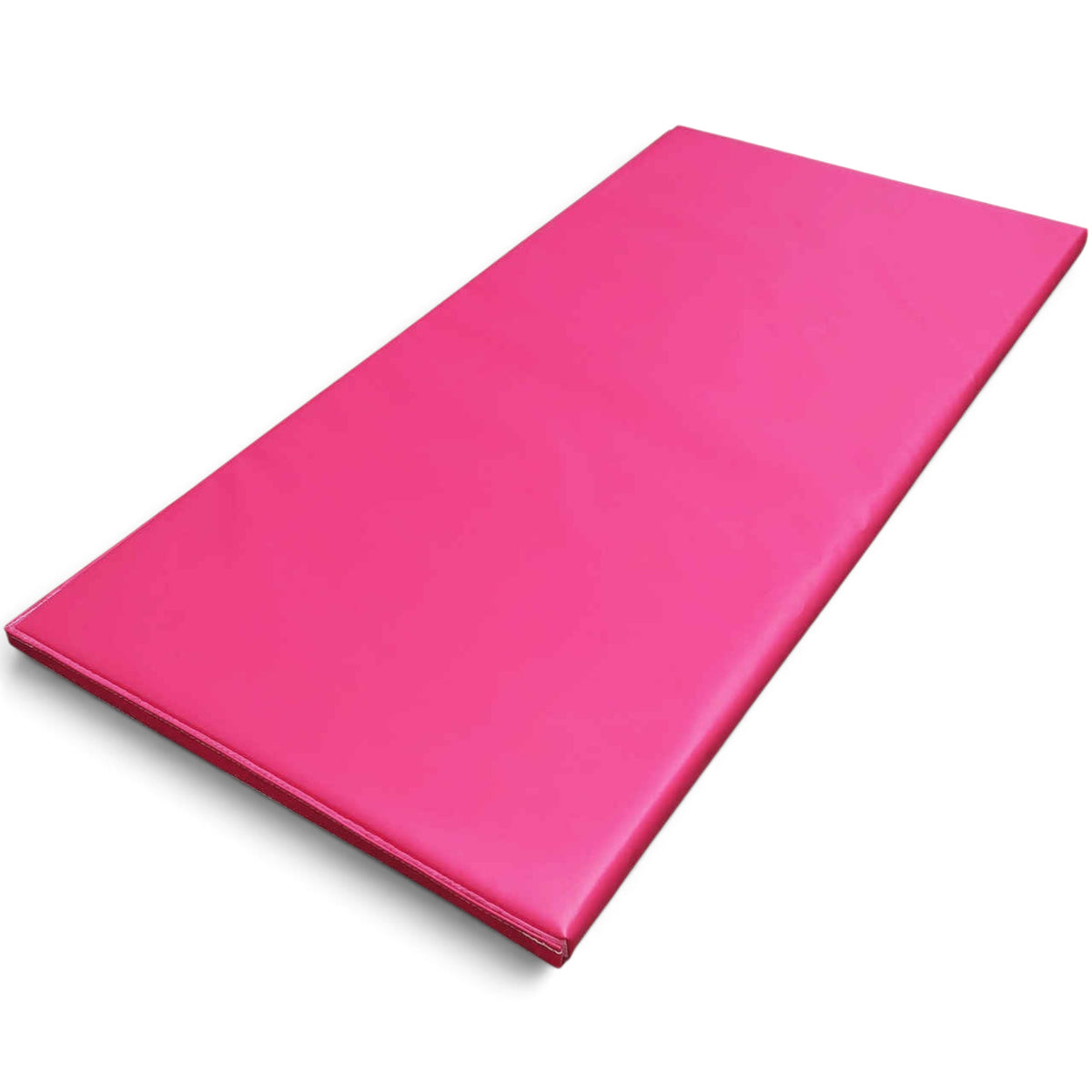 UK Gym Pits modular pink vinyl gymnastics mat for tumbling and training drills