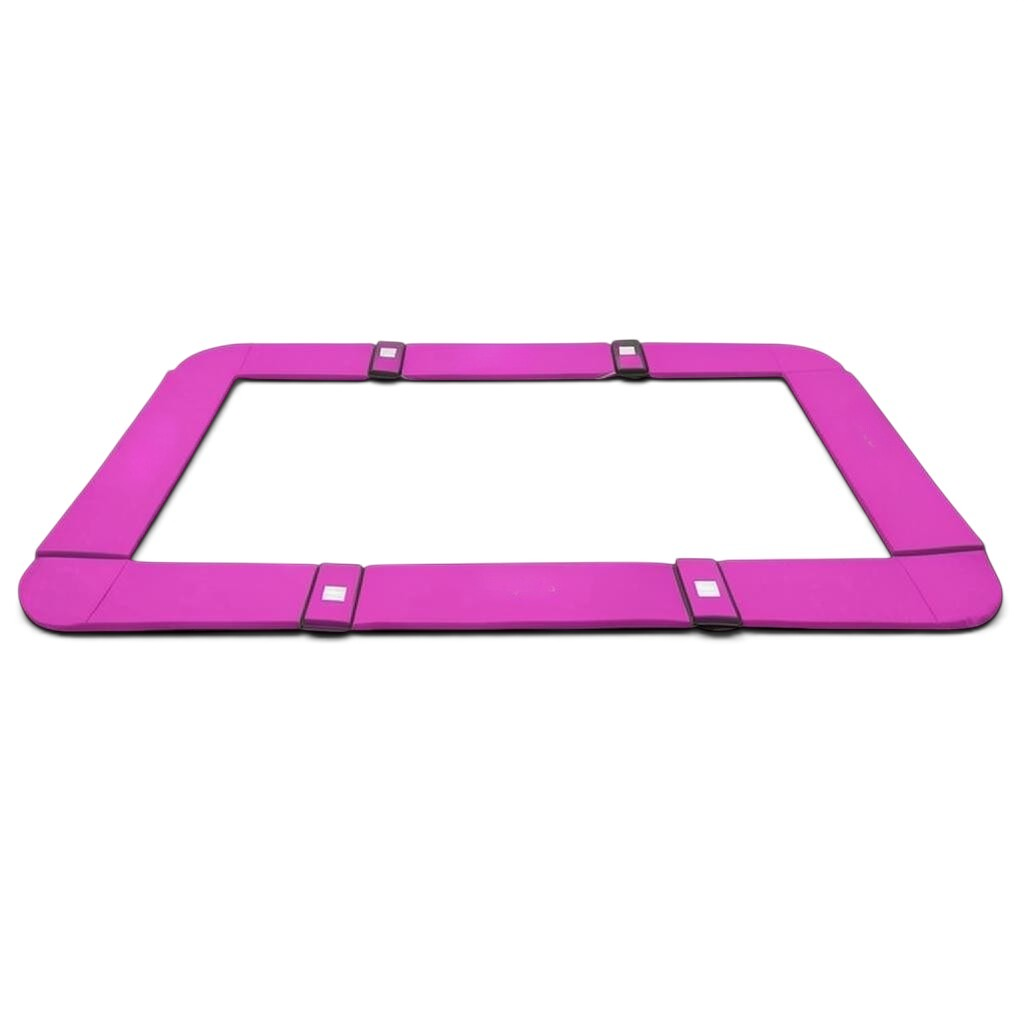 UK Gym Pits pink foam trampoline frame pads with velcro straps for 77 and 77a models