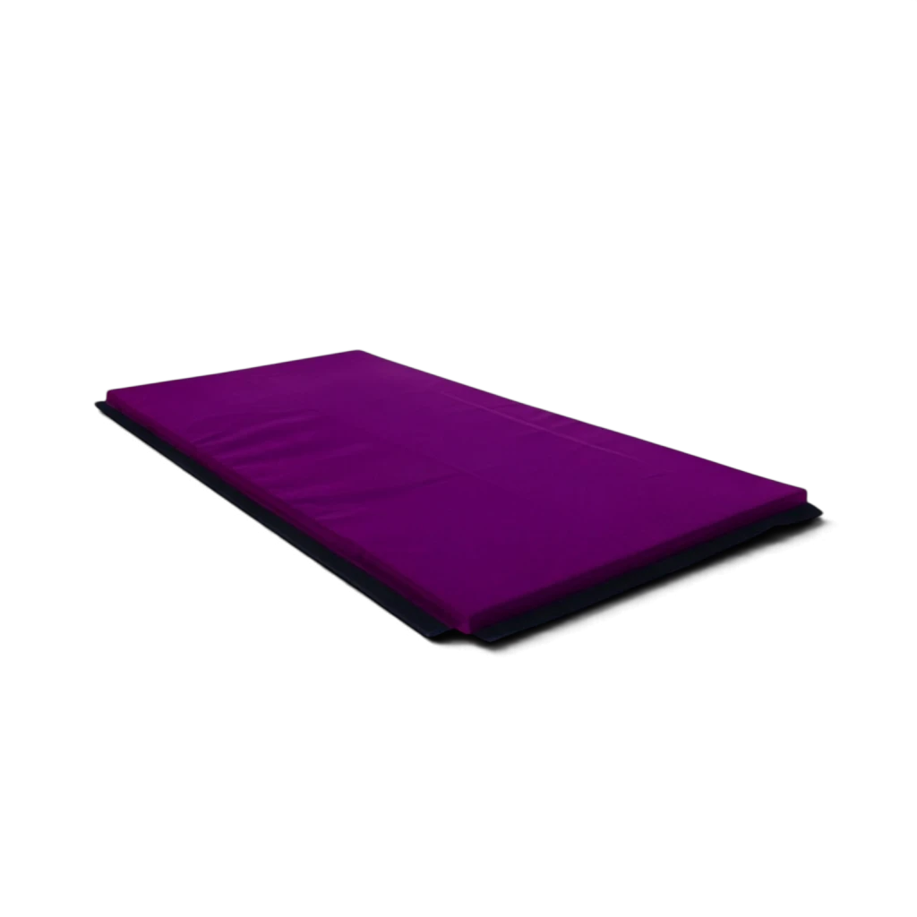 UK Gym Pits purple heavy duty fitness mat with reinforced anti-slip base for gymnastics and martial arts training