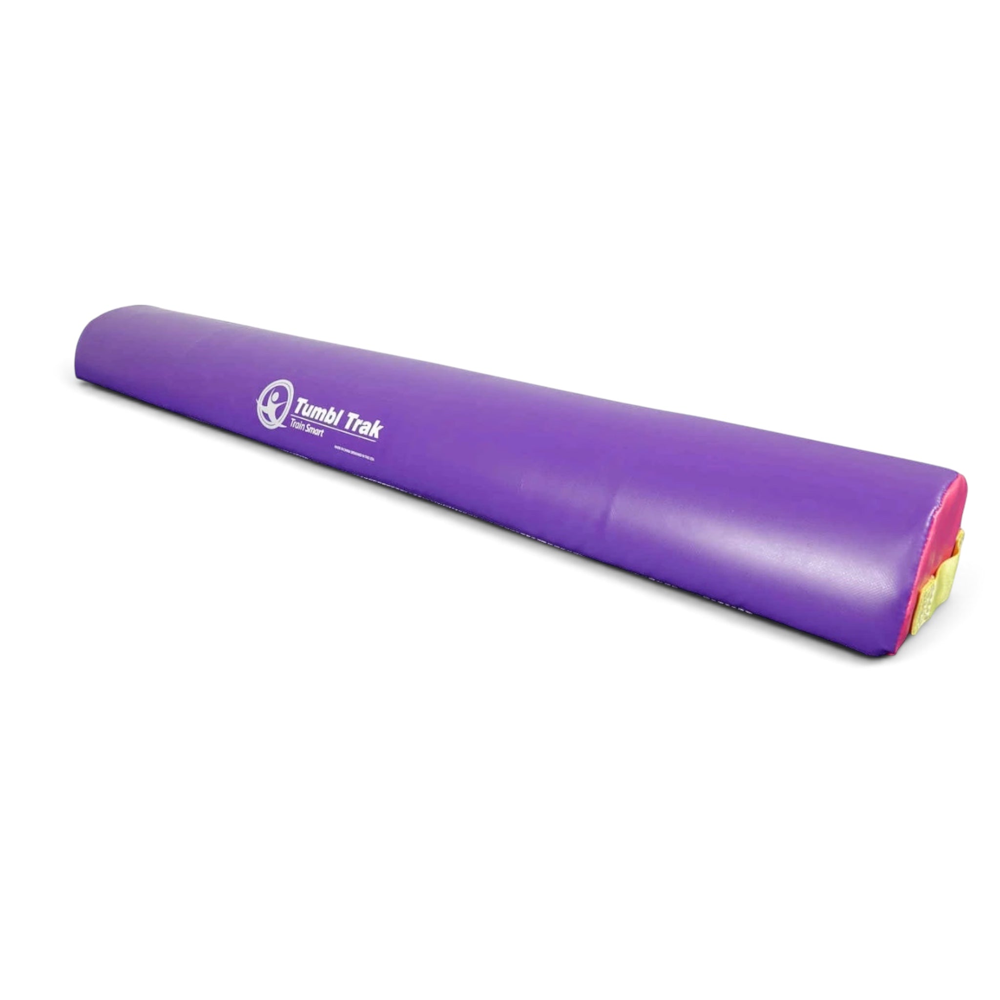 UK Gym Pits purple vinyl foam half round training bar for gymnastics balance and skill development