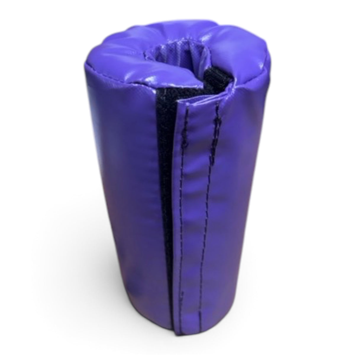UK Gym Pits purple vinyl gymnastics bar padding with a secure Velcro closure for training bars