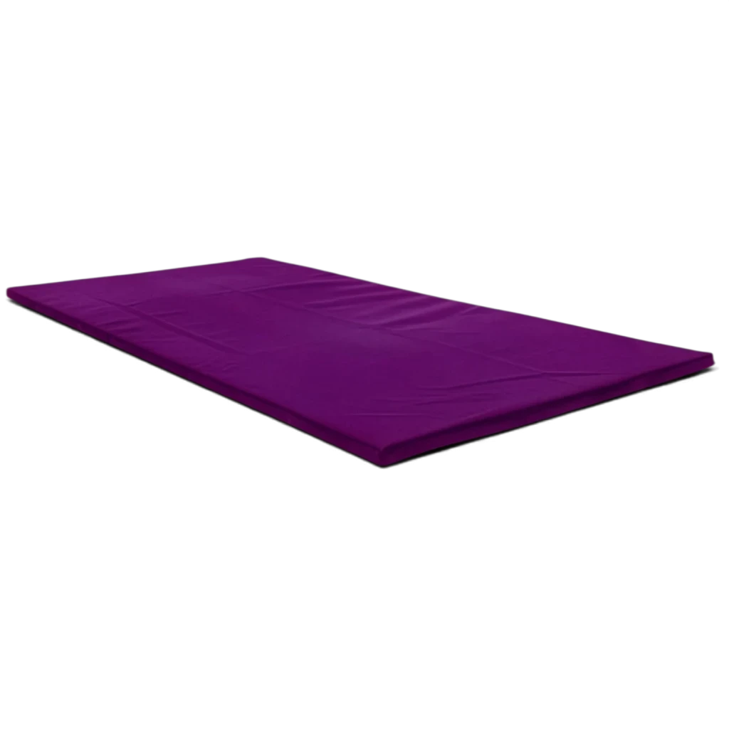 UK Gym Pits heavy duty purple chipfoam fitness mat with anti-slip base for gymnastics and martial arts training