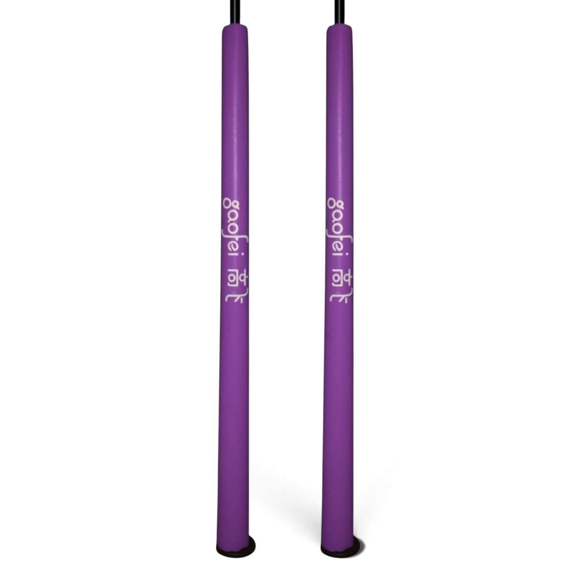 UK Gym Pits Gaofei purple high bar post safety padding with high-density foam and durable PVC vinyl exterior