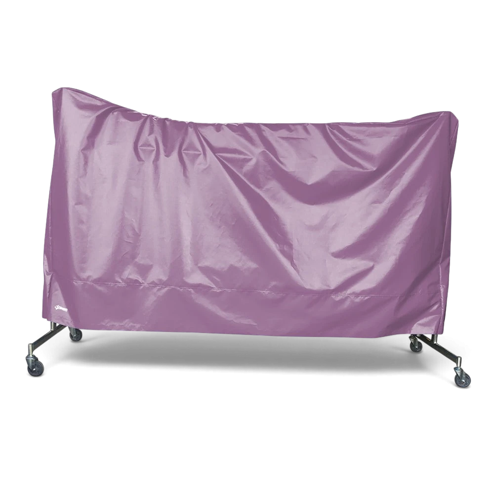 UK Gym Pits purple tear-resistant PVC trampoline dust cover for storage and transport