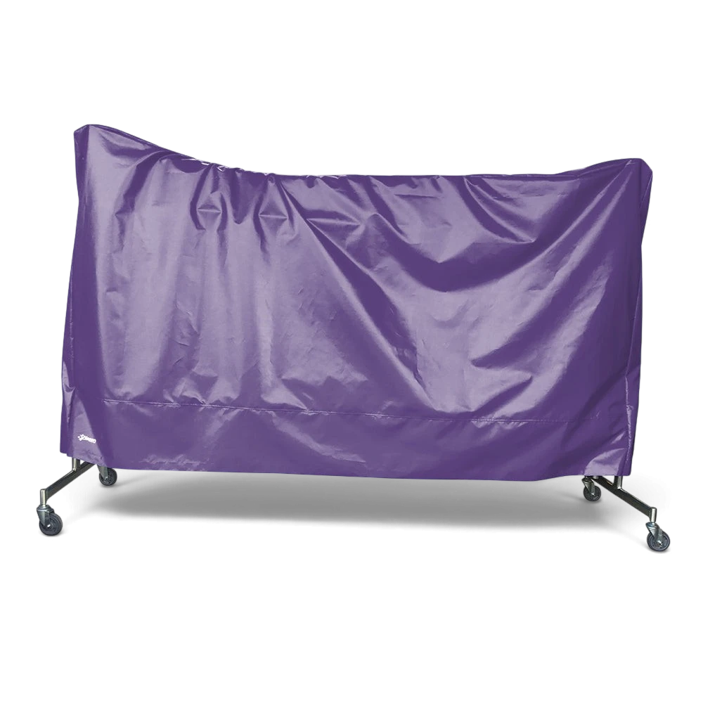 UK Gym Pits purple tear-resistant PVC trampoline dust cover for storage and transportation