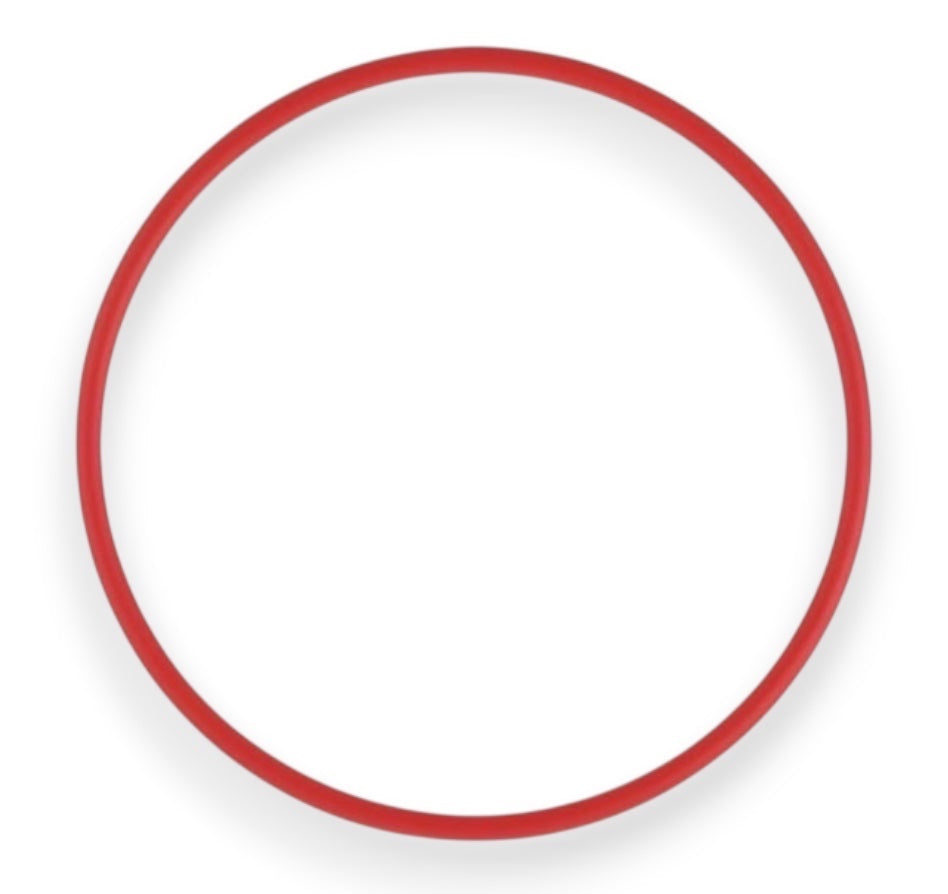 UK Gym Pits red gymnastics hoop accessory for balance benches and trestles