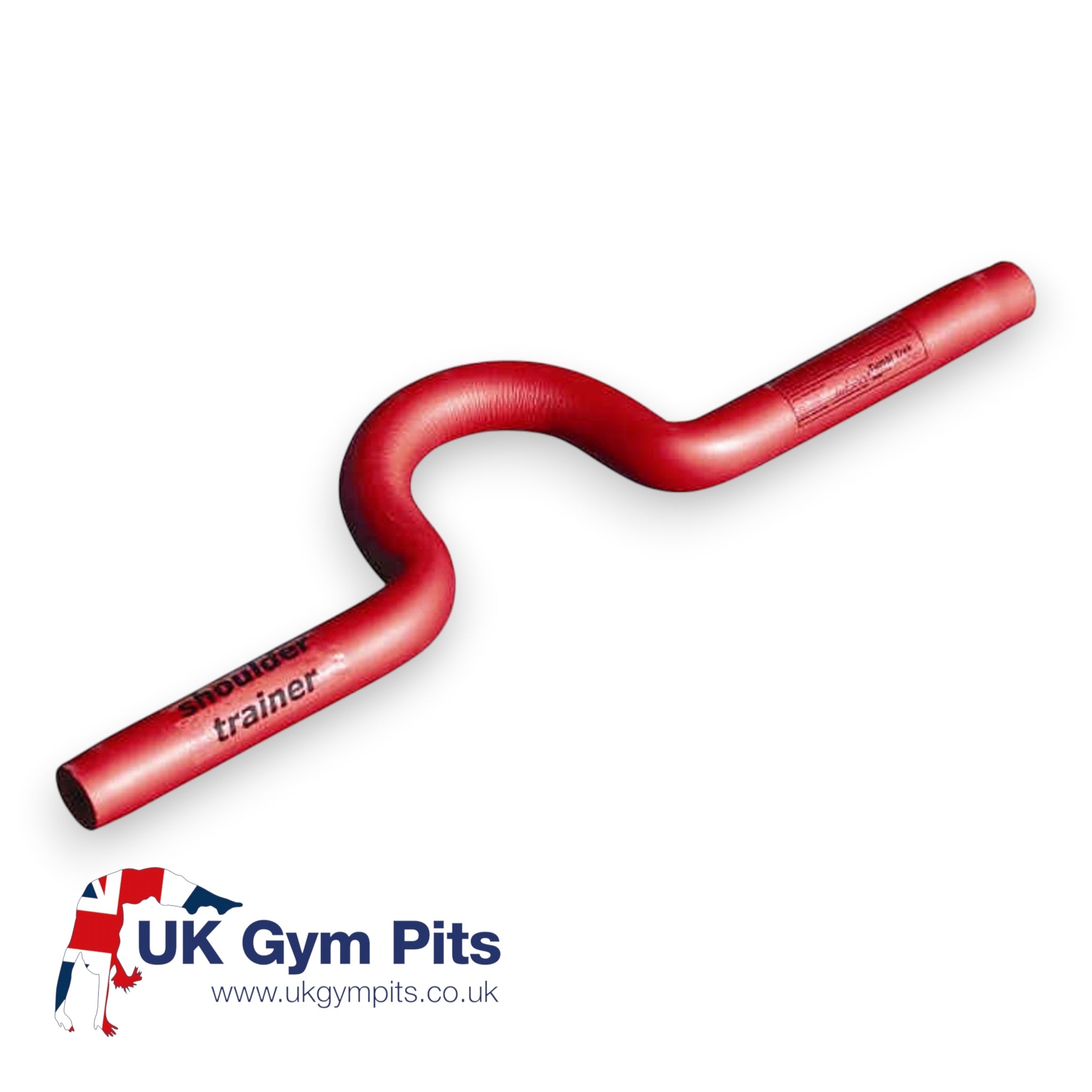 UK Gym Pits red padded open shoulder trainer for gymnastics handstand and tumbling technique training