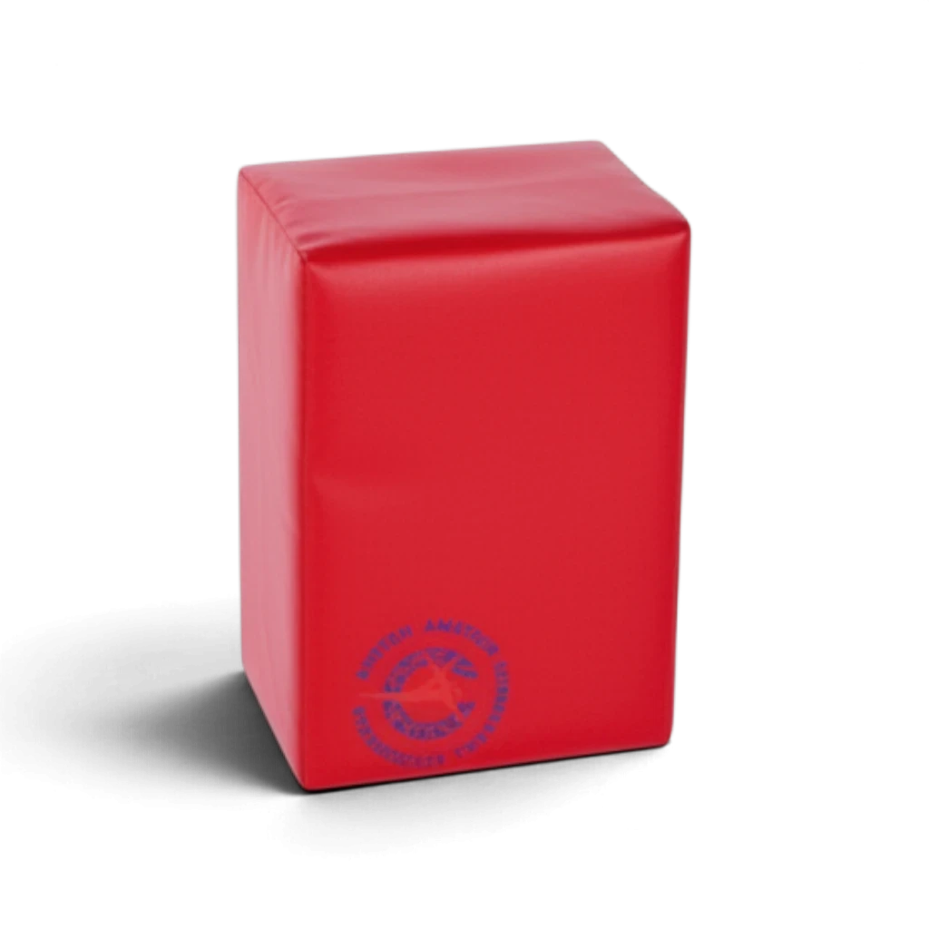 UK Gym Pits red soft play brick from the Jump for Joy Frolic range made with easy-to-clean phthalate-free PVC