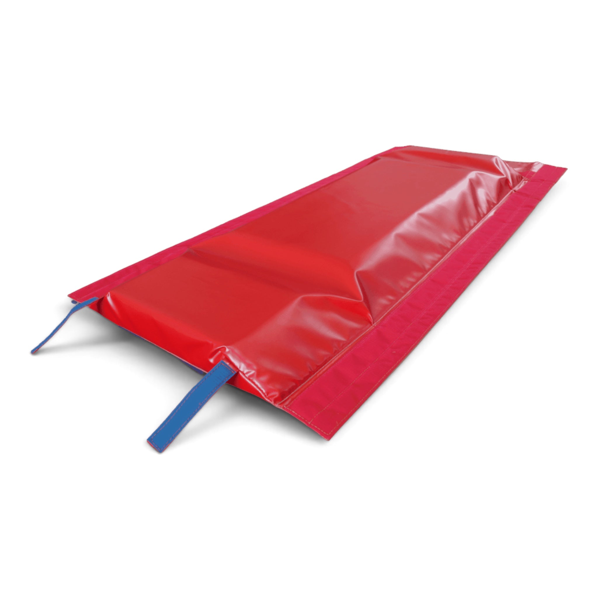 UK Gym Pits Velcro T-Trainer Cover Pro featuring a red padded suede surface with secure attachment straps