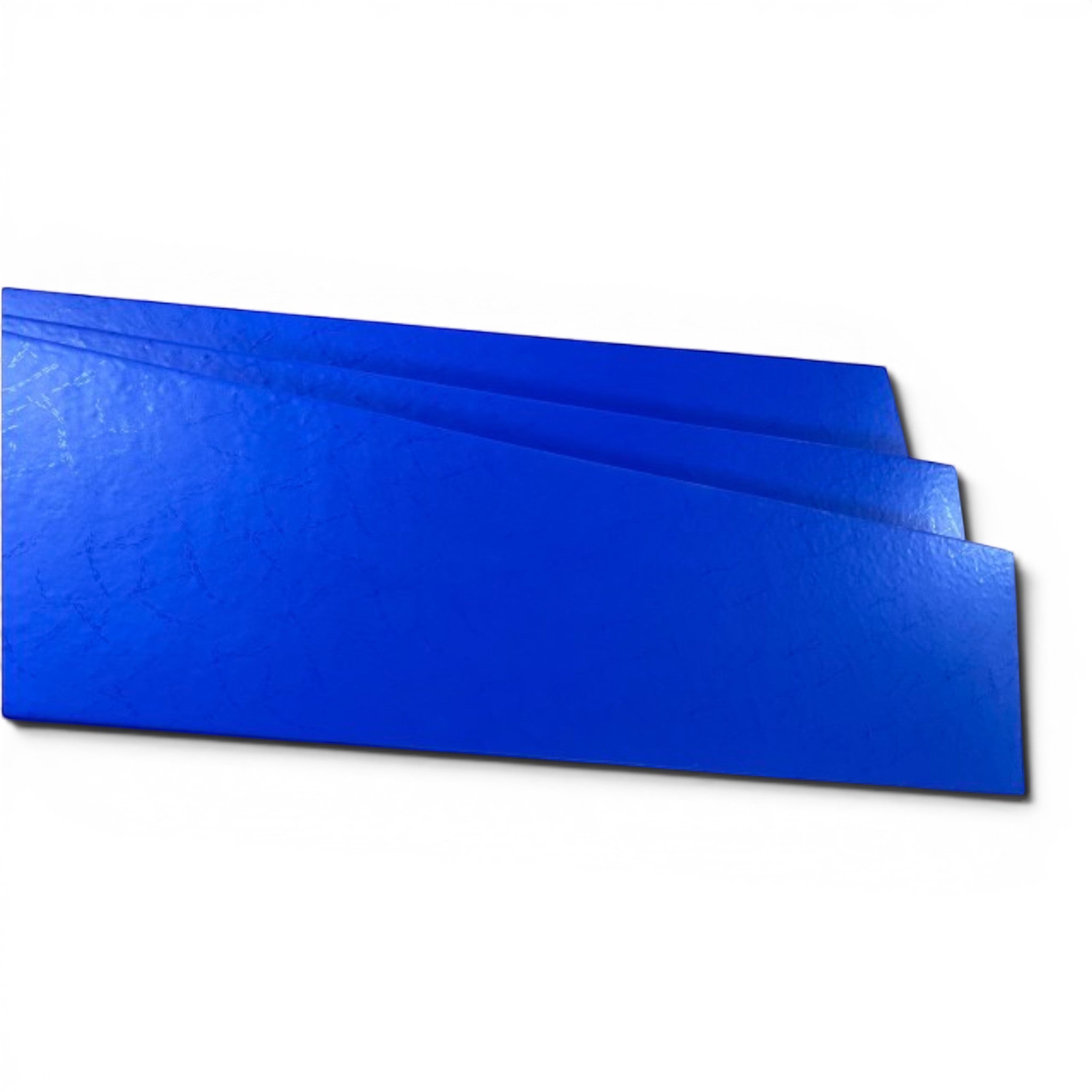 UK Gym Pits royal blue shock-absorbing foam padding sheet with heavy-duty PVC cover for gym walls and pits