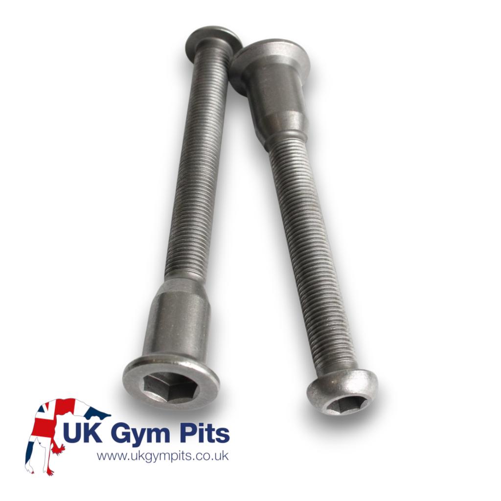 UK Gym Pits stainless steel flush mount bolt and nut set for GRP handrail systems