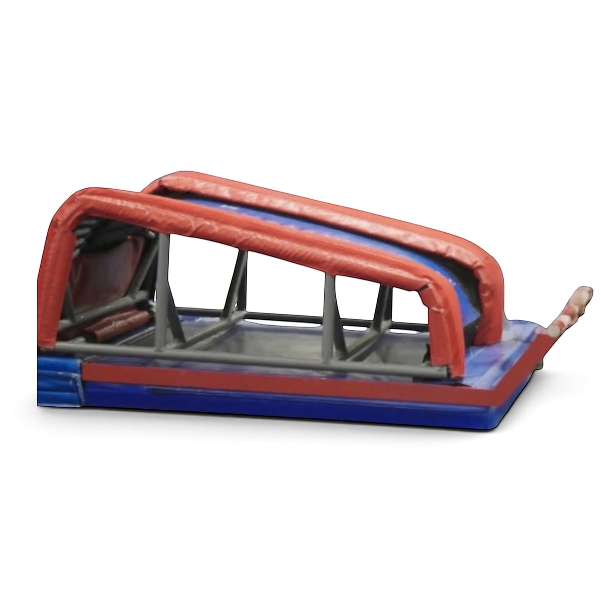 UK Gym Pits T-Trainer with Mountain Bar base kit featuring a red and blue foam training system with a steel frame.