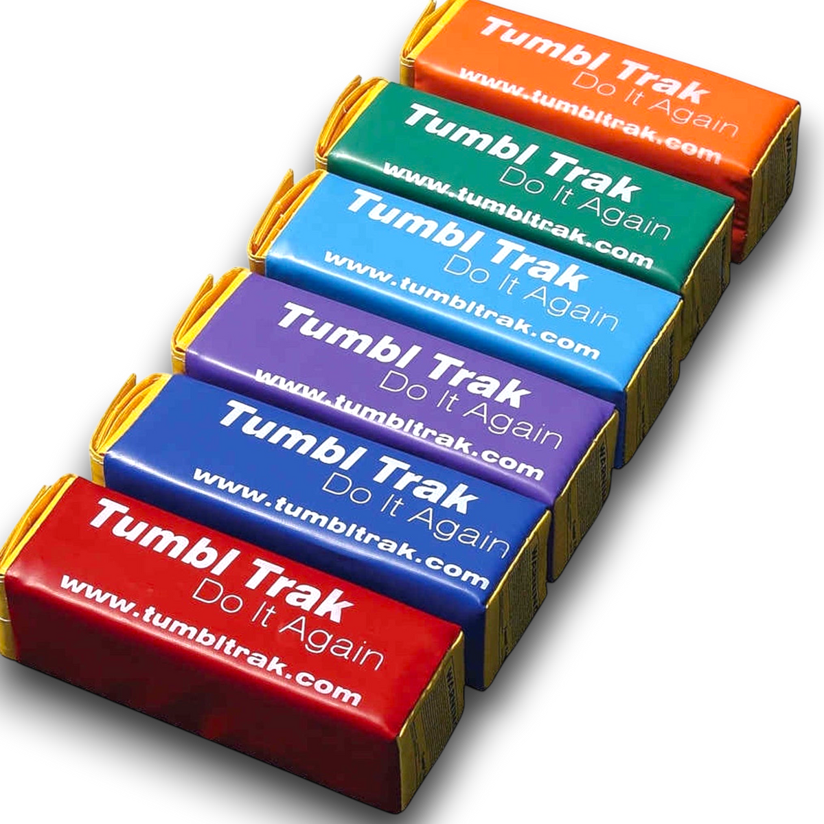 UK Gym Pits Tumbl Trak fun sticks in assorted colours for gymnastics handstand training and obstacle courses