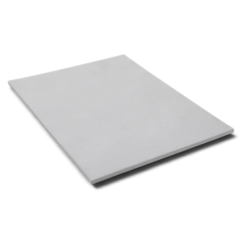 UK Gym Pits medium-weight stretch mat in white with durable PVC finish and anti-slip base for fitness exercises.