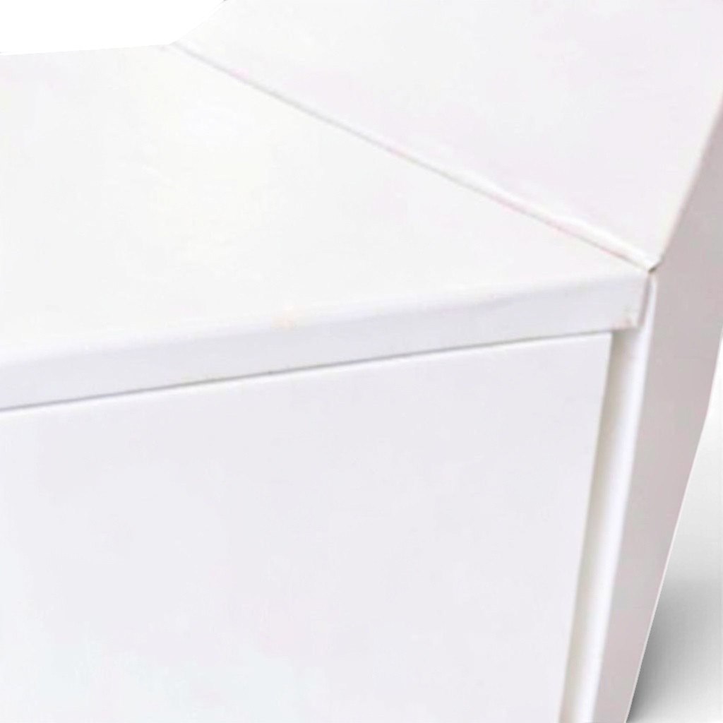 UK Gym Pits white PVC foam wall and top edge padding for gymnastics landing pits with shock-absorbing design