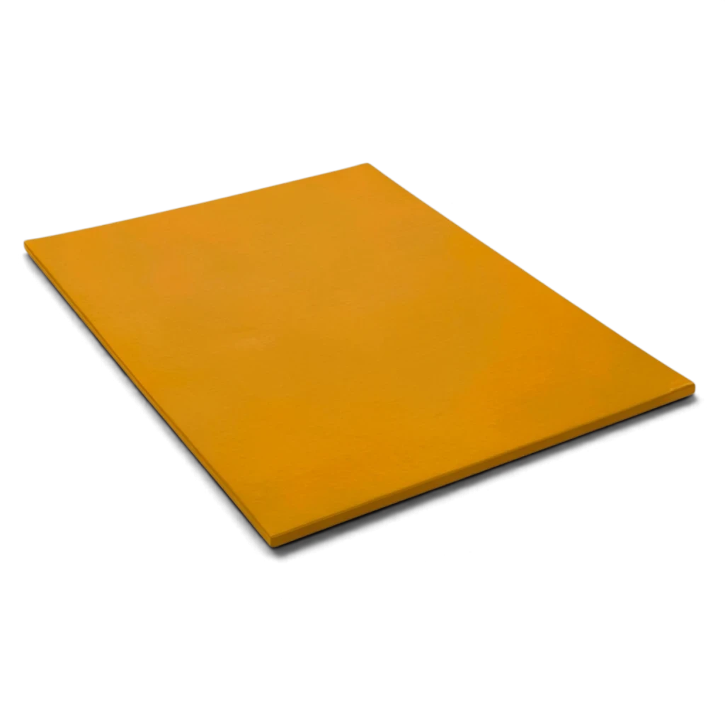 UK Gym Pits yellow multi-purpose chipfoam gymnastics mat with a durable PVC cover and anti-slip base.