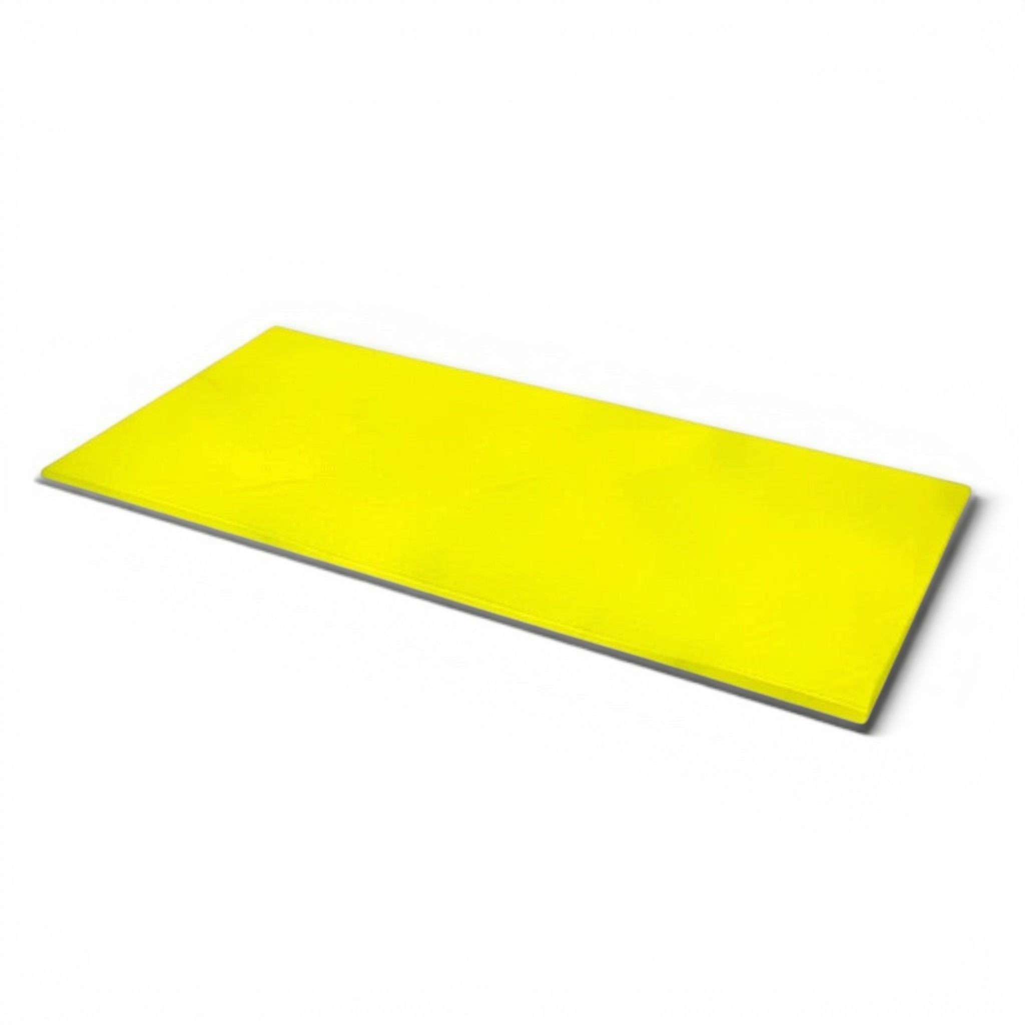 UK Gym Pits yellow panelite trampoline surround mat with anti-slip base for gymnastics safety