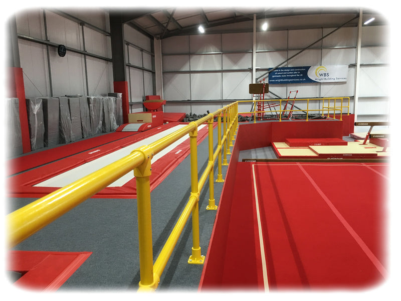 4 Way Connector - Middle Corner - UK Gym Pits